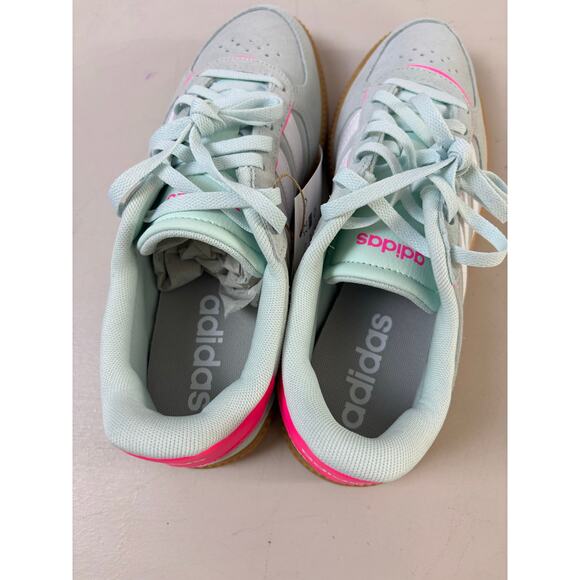 Adidas Breaknet Sleek J Sneakers Women’s 6 Mint Green - Picture 5 of 7